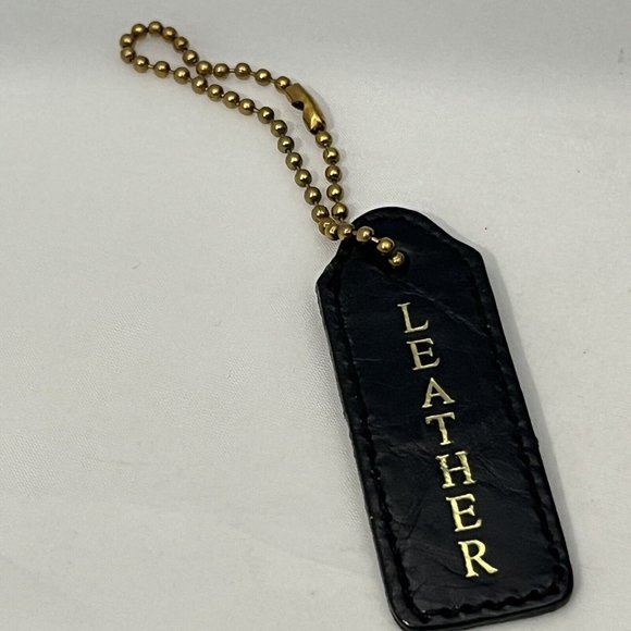 Naturalizer Leather Stitched Smaller Tote Purse Gold Accents - Picture 13 of 16